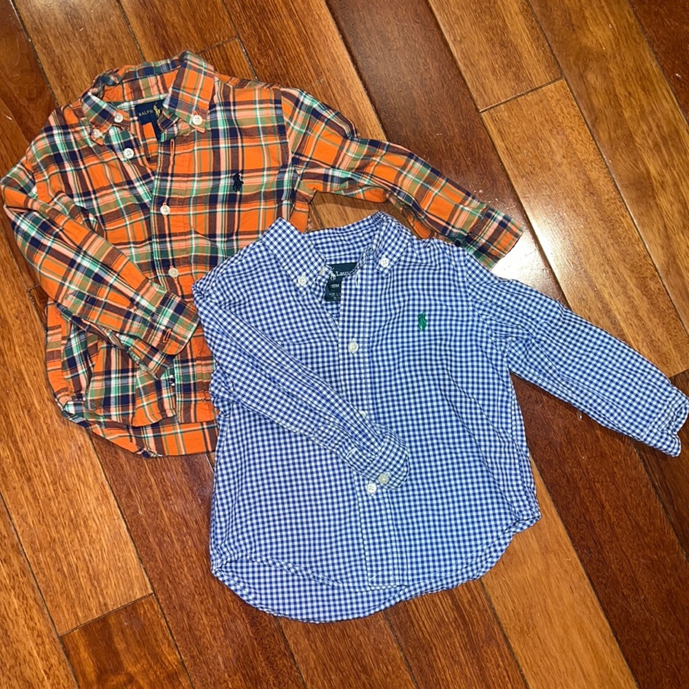Ralph Lauren Polo 18 months button up pair